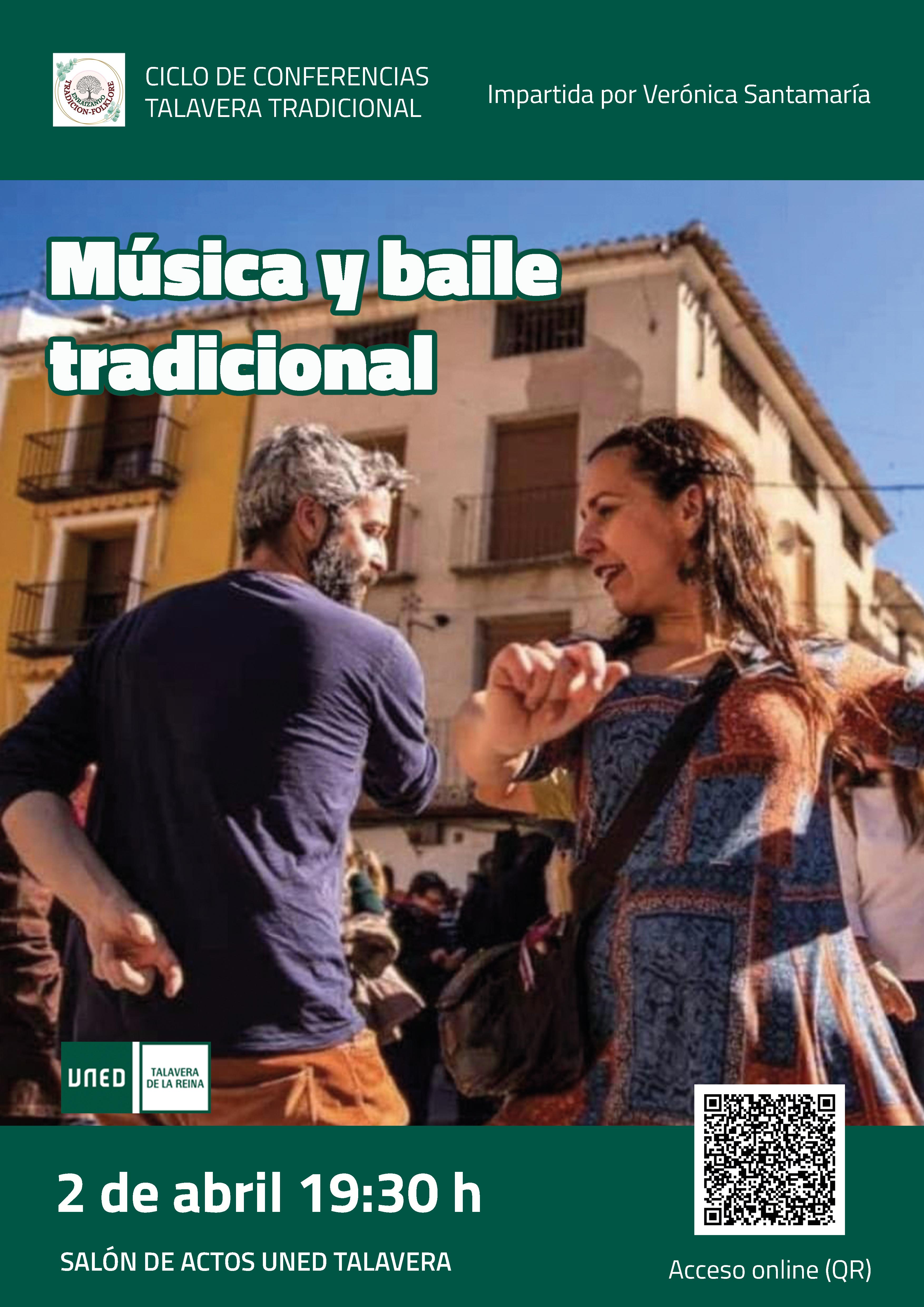 Ciclo de conferencias Talavera tradicional: "Música y baile tradicional" (cartel) Ciclo de conferencias Talavera tradicional: "Música y baile tradicional" (cartel)