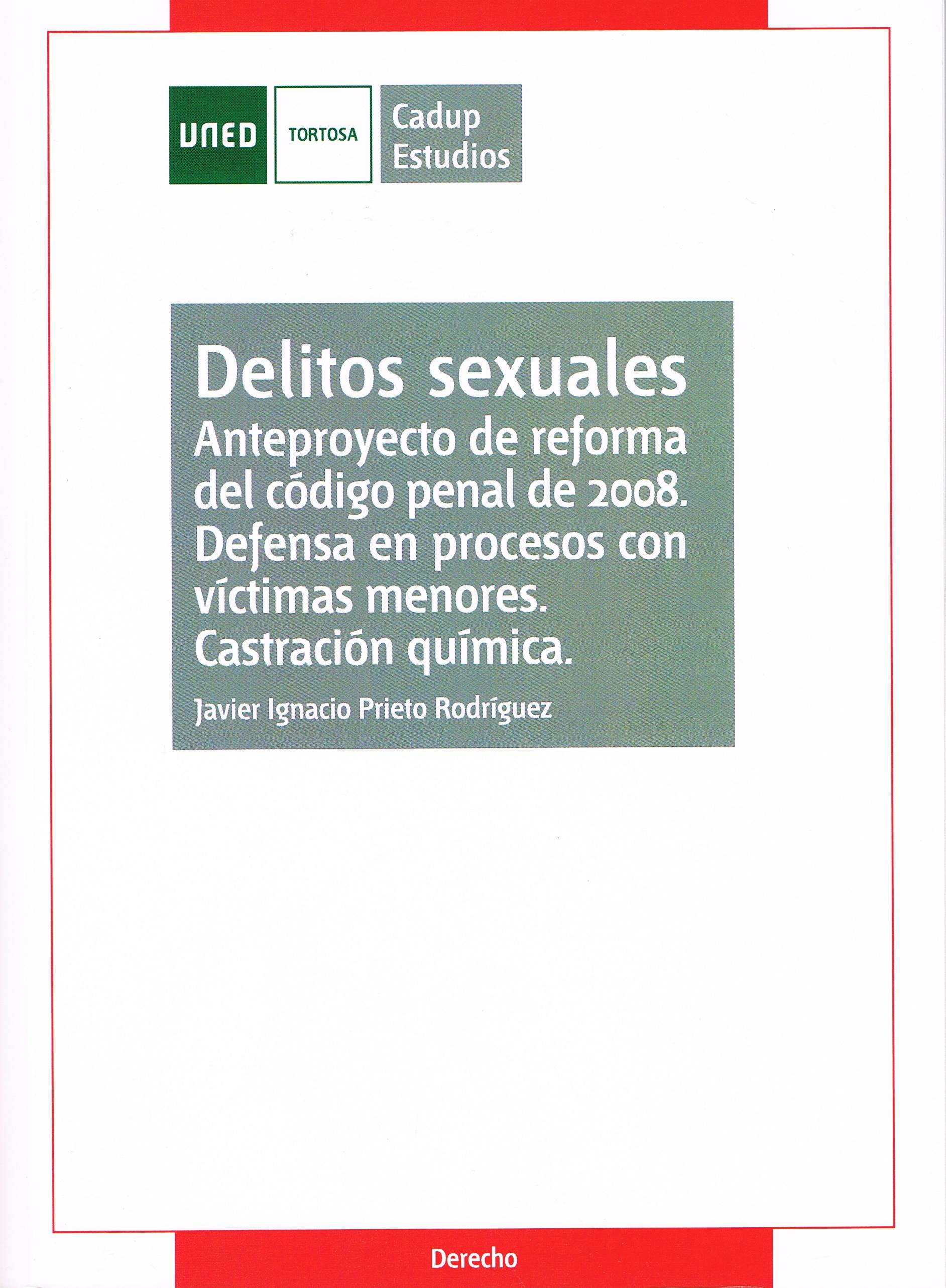 Delitos Sexuales