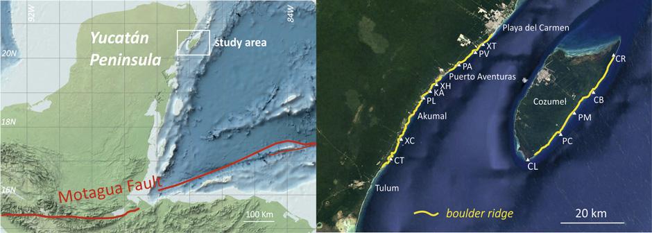 Yucatán pudo sufrir un tsunami en la época de los mayas Yucatán pudo sufrir un tsunami en la época de los mayas