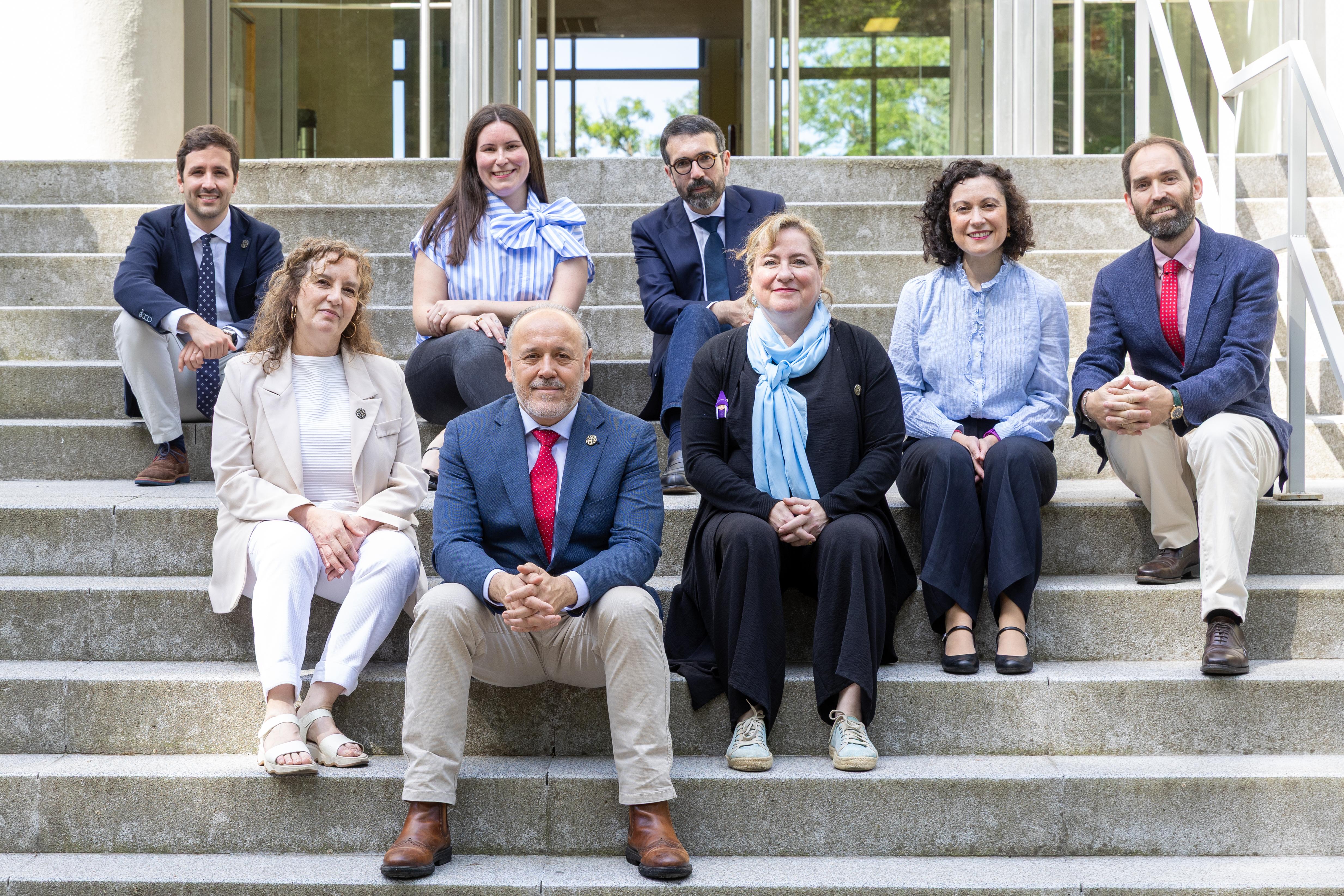Equipo decanal de la Facultad de Filología