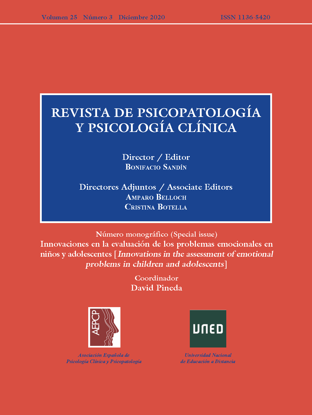Revista de Psicopatología y Psicología Clínica