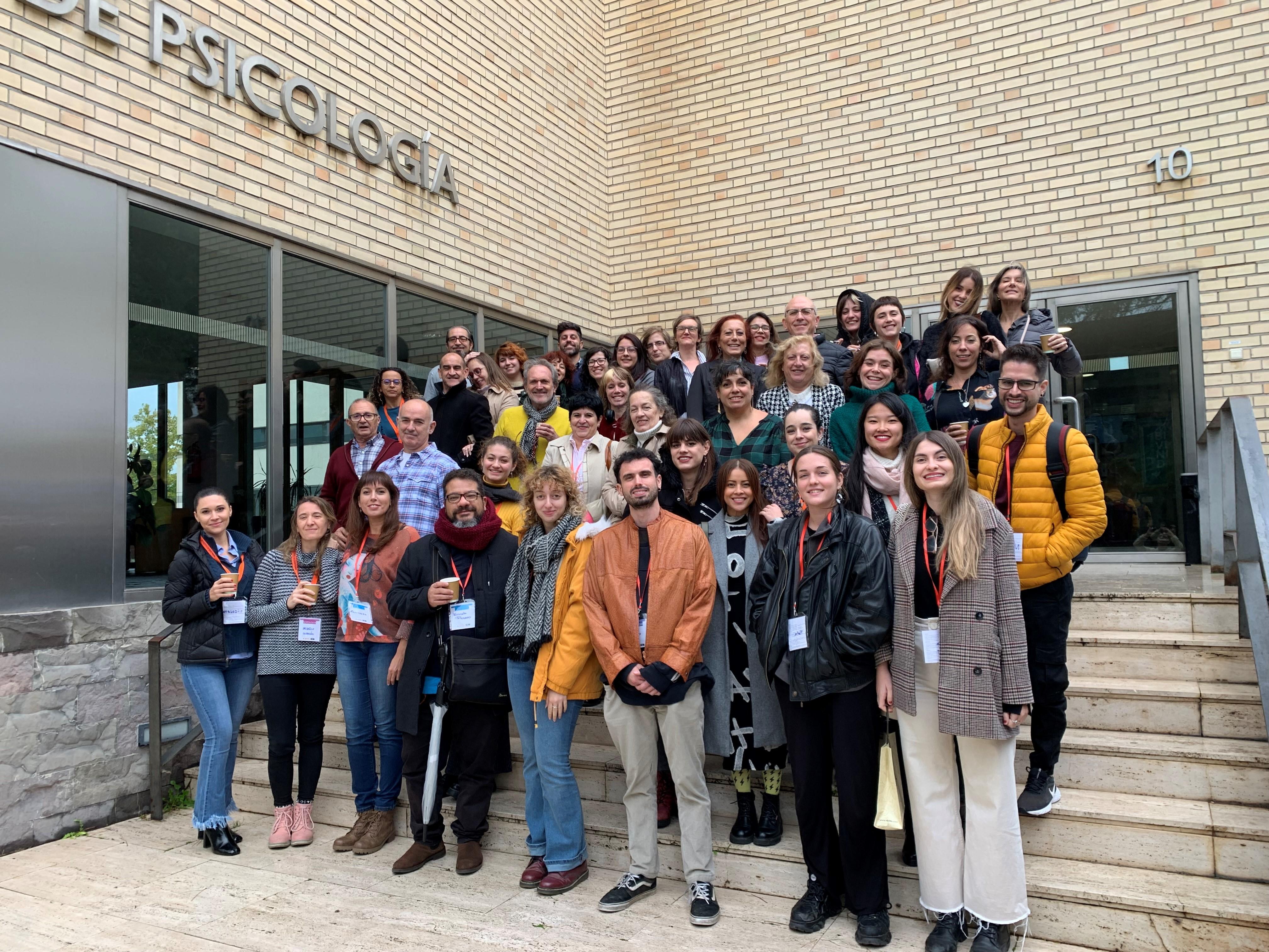 Imagen de los participantes en las decimoterceras jornadas universitarias internacionales de sexología de la uned