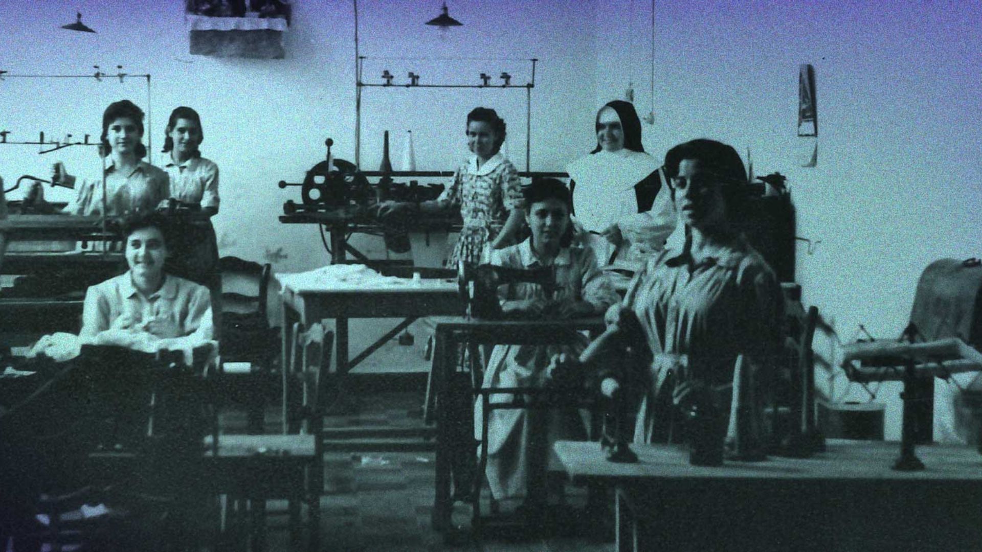 Mujeres recluidas en el Patronato de protección de Sevilla. 