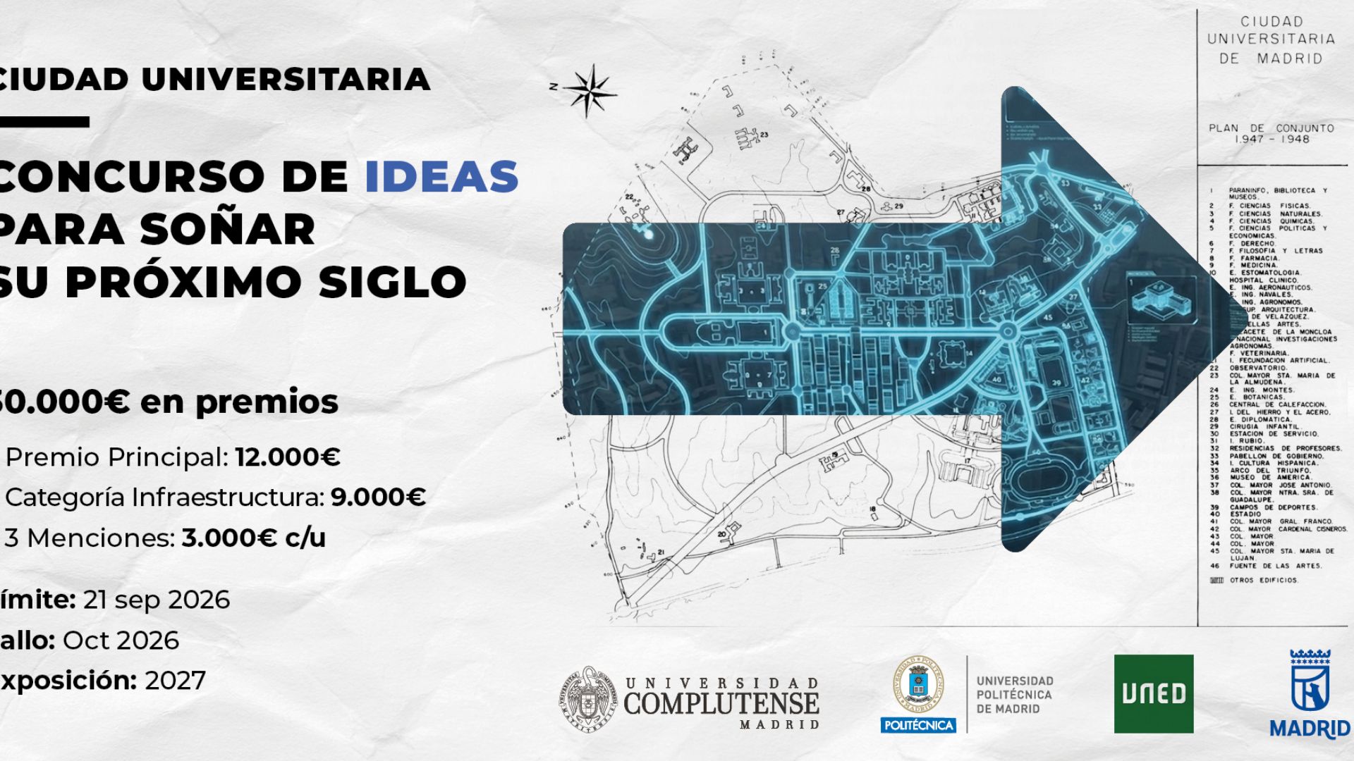 Cartel informativo del concurso