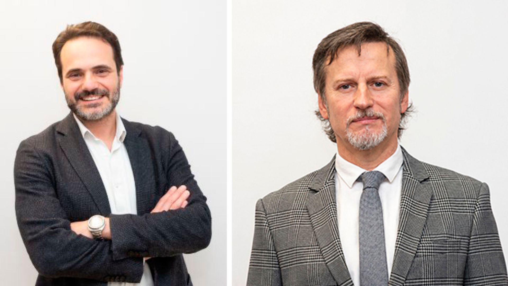 montaje de los dos candidatos a rector