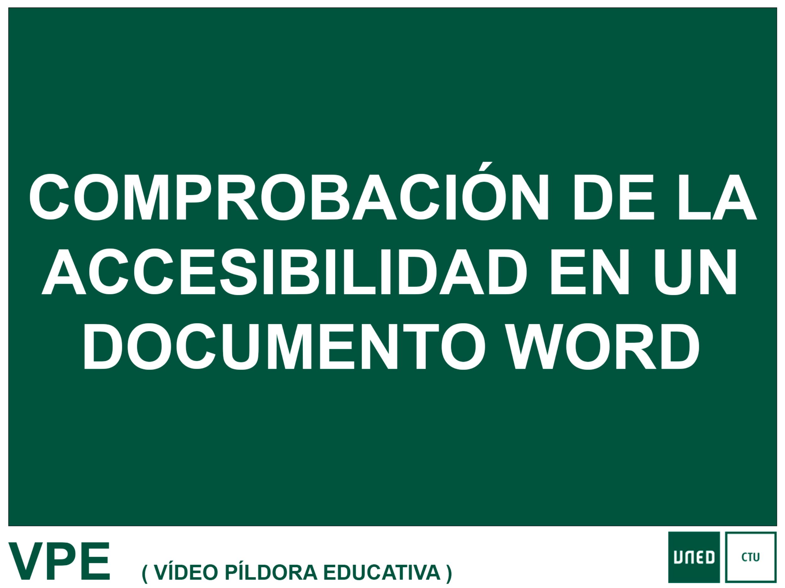 COMPROBACION ACCESIBILIDAD DOCUMENTO WORD