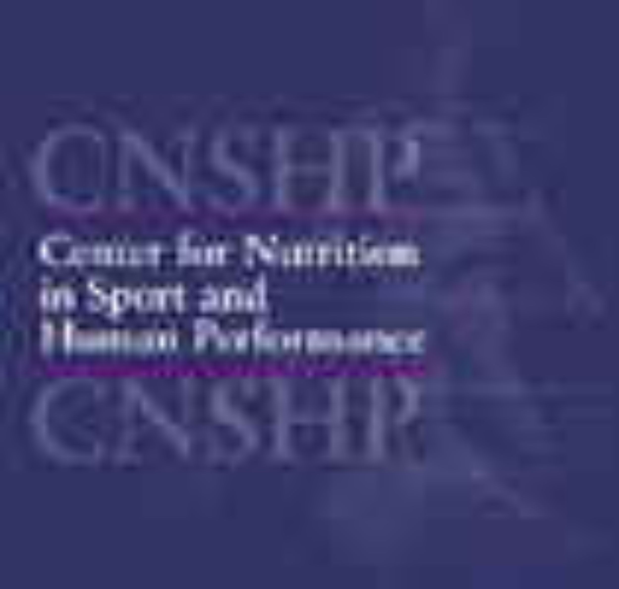 Logo Center for Nutrition in Sport and Human Performance