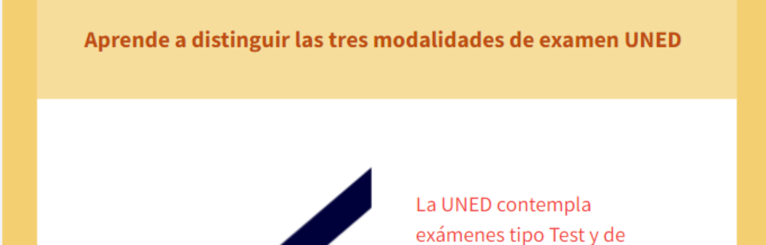 Tipos de examen UNED