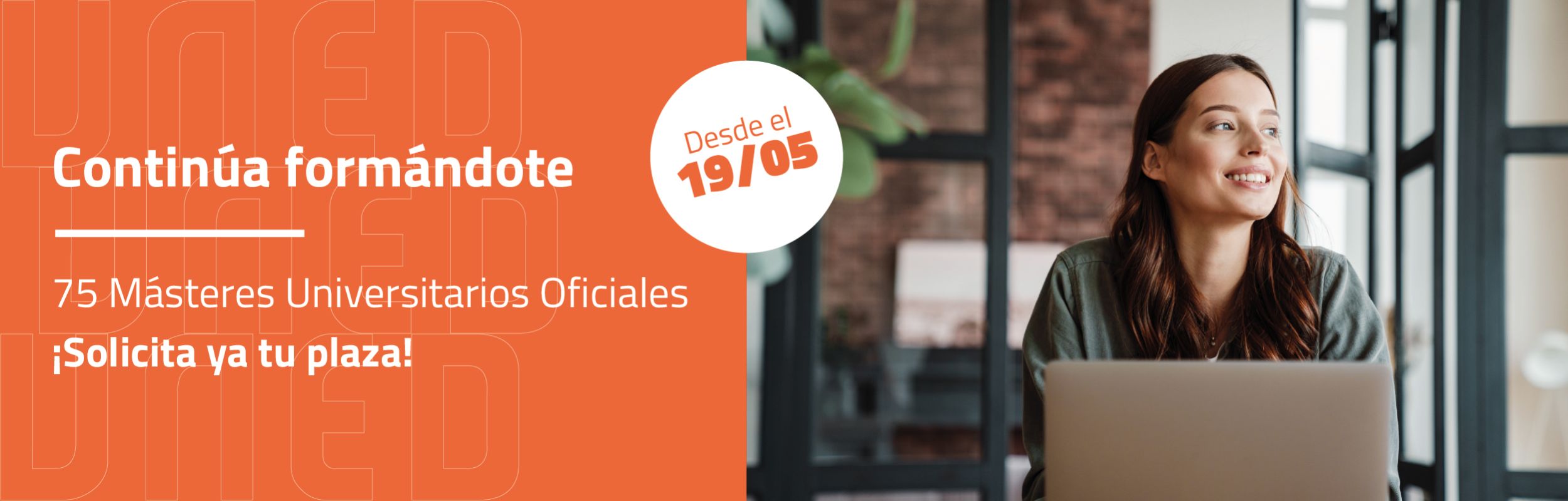 Solicita tu Máster Universitario