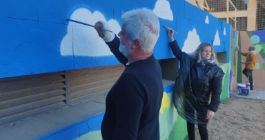 Foto del mural