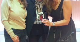 Sonia Calaza, con su premio