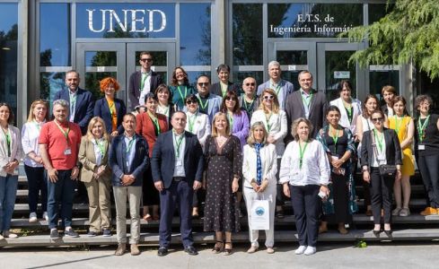 La UNED recibe a una delegación georgiana para compartir su modelo de educación digital en el marco del proyecto europeo PRODIGE.