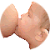Icono que muestra un niño lactando