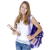 Icono que muestra una chica en edad adolescente