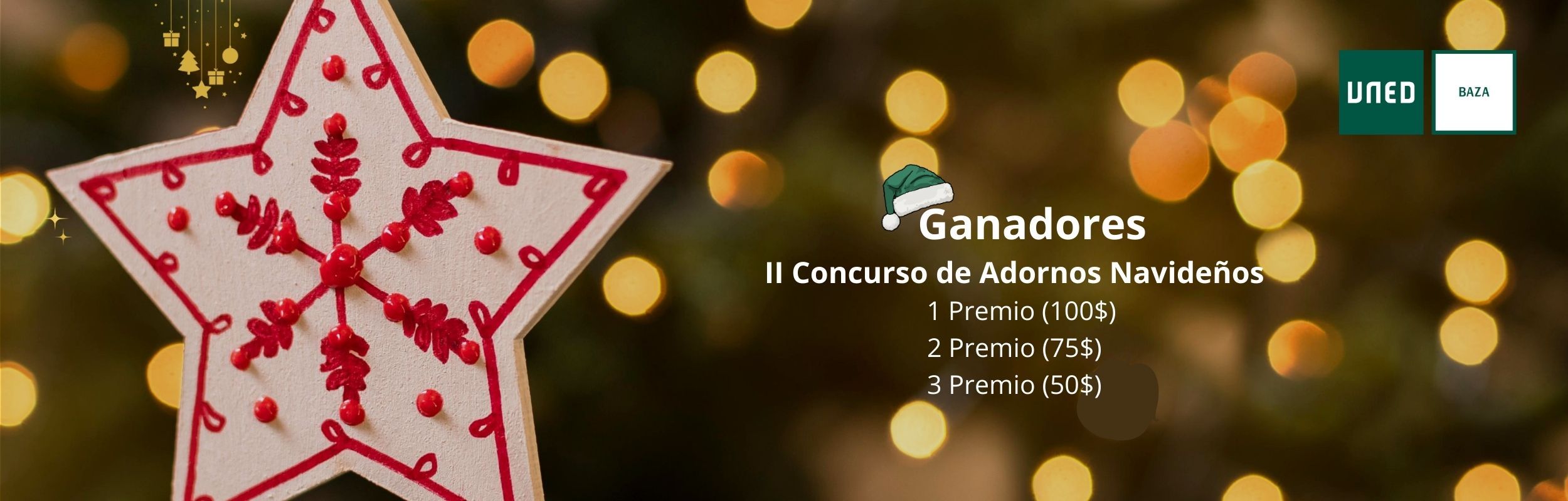Ganadores II Concurso de Adornos Navideños