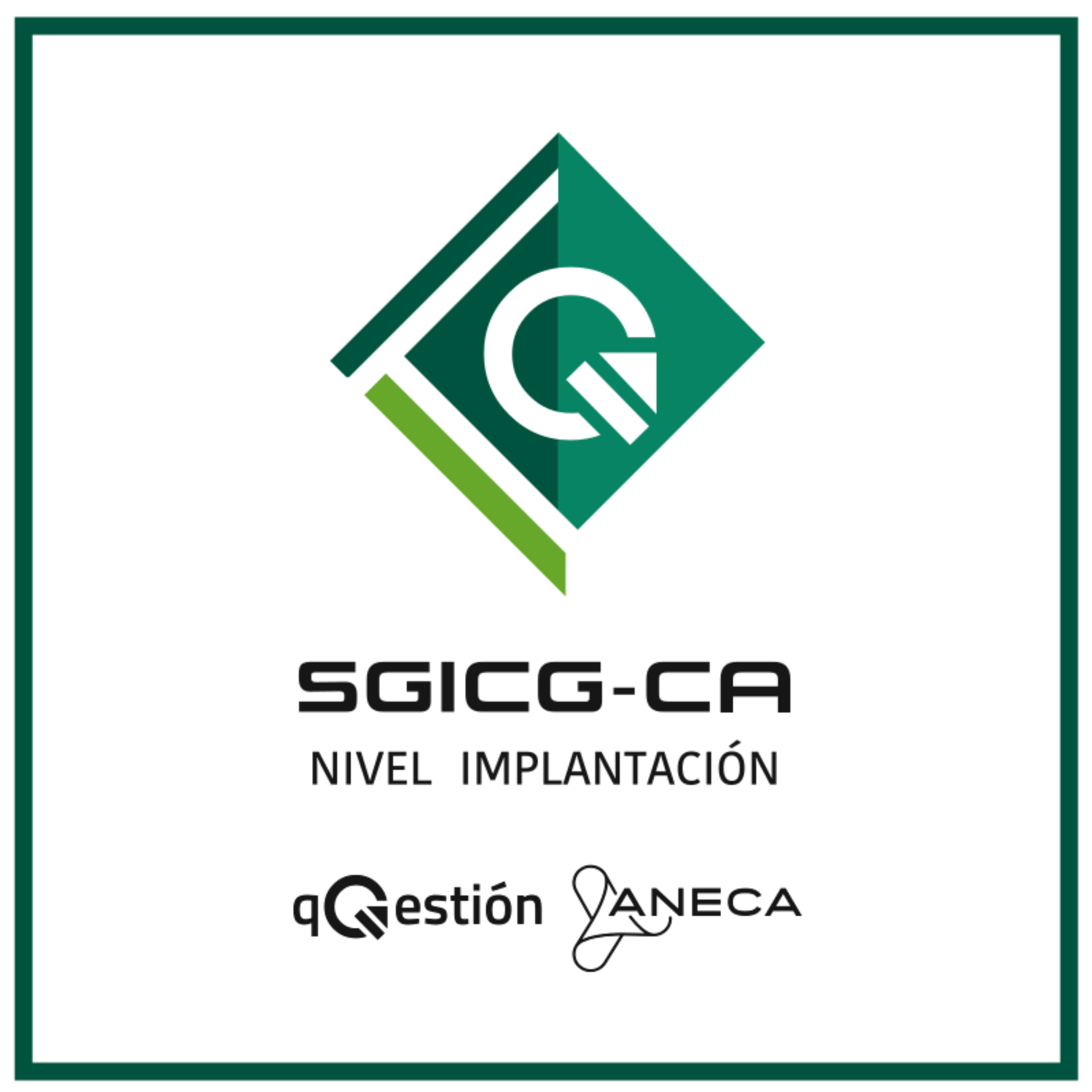 logo de SGICG-CA carta de servicios