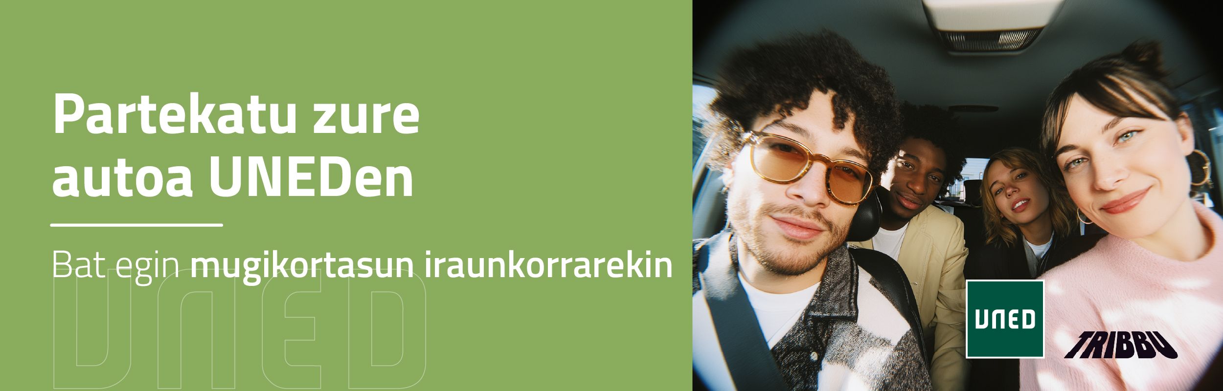 partekatu autoa