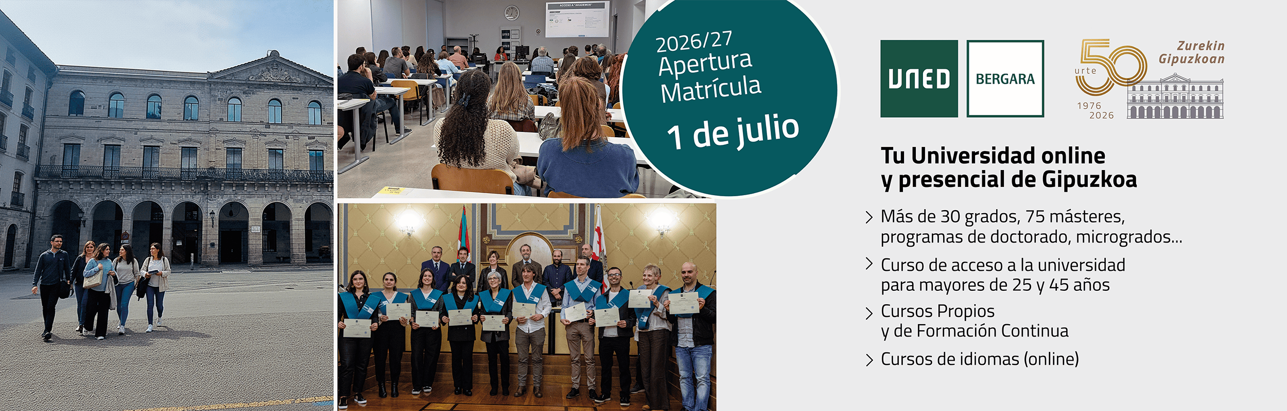 Apertura matricula