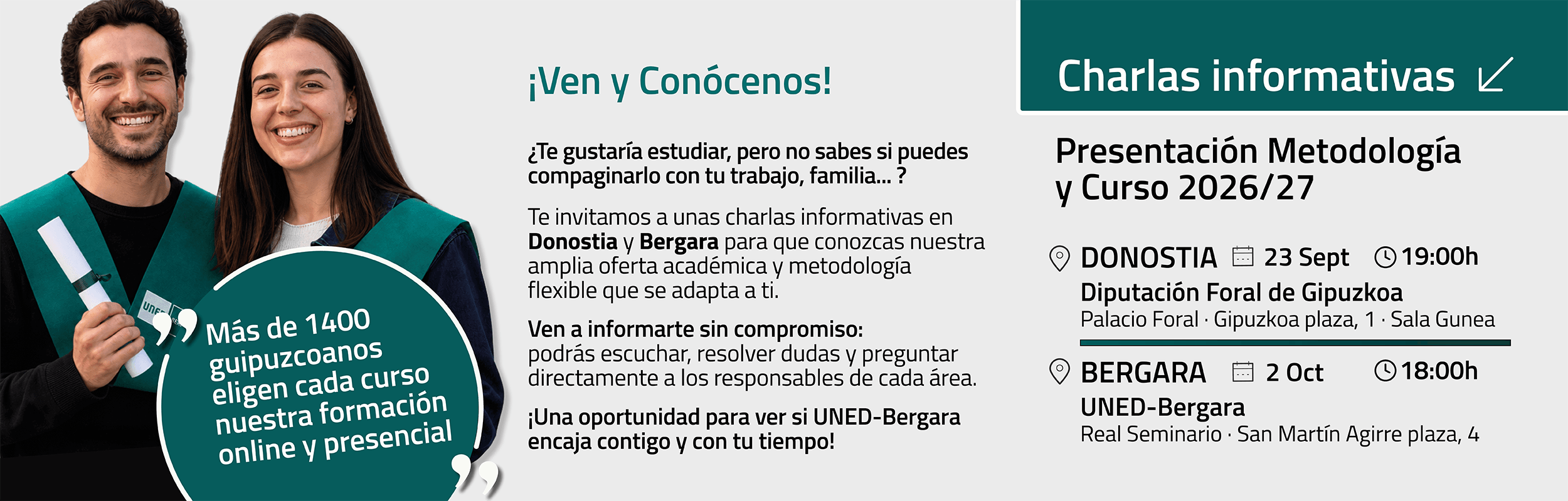 Ven y conocenos