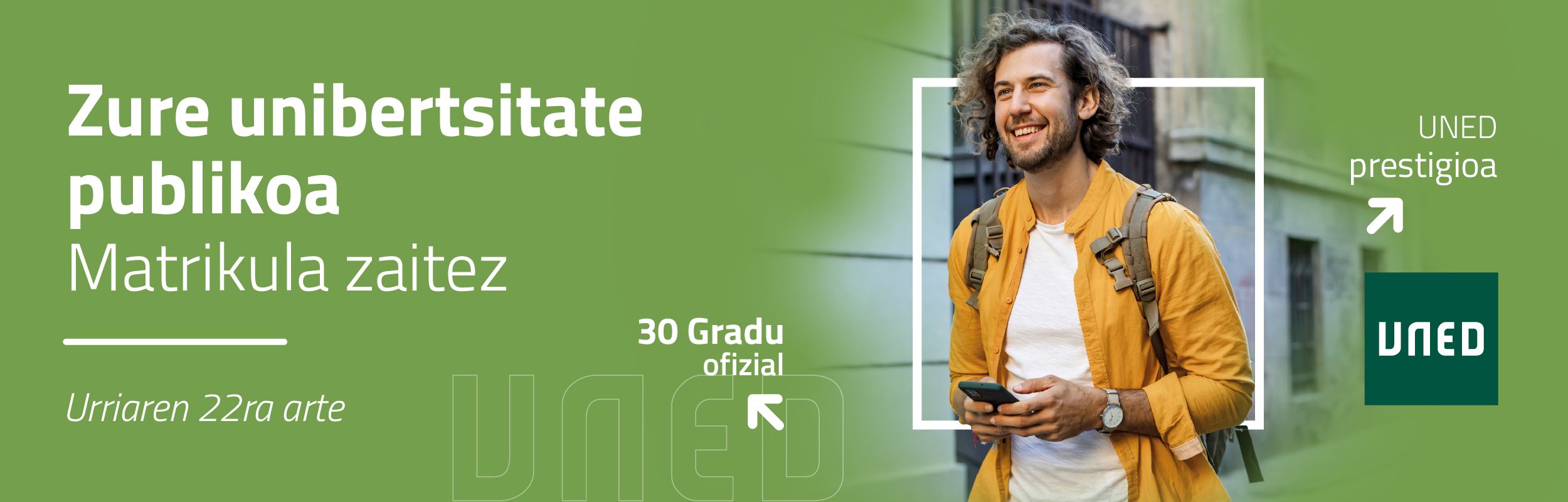 Graduen matrikula irekia