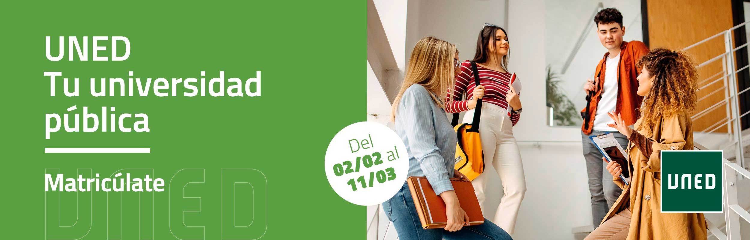 Matrícula segundo semestre 2026