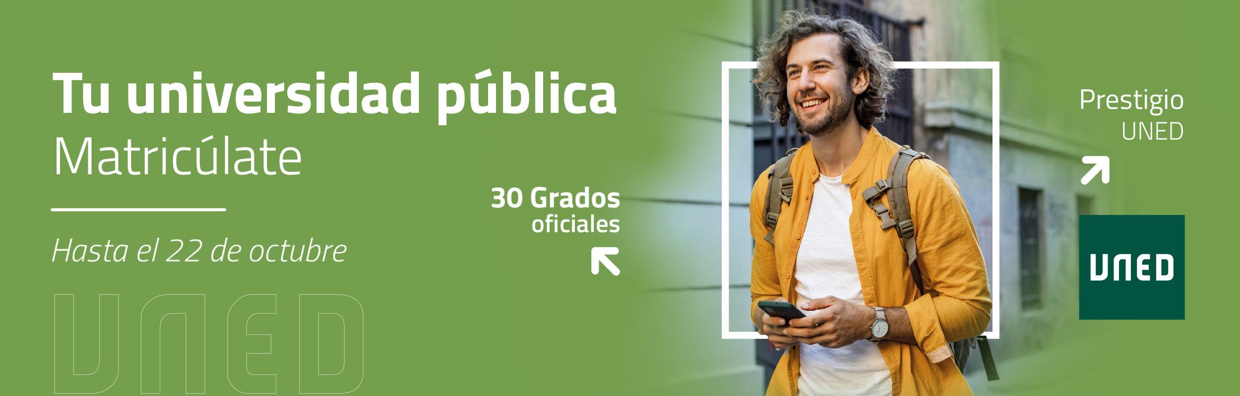 Matriculas grados prestigio uned