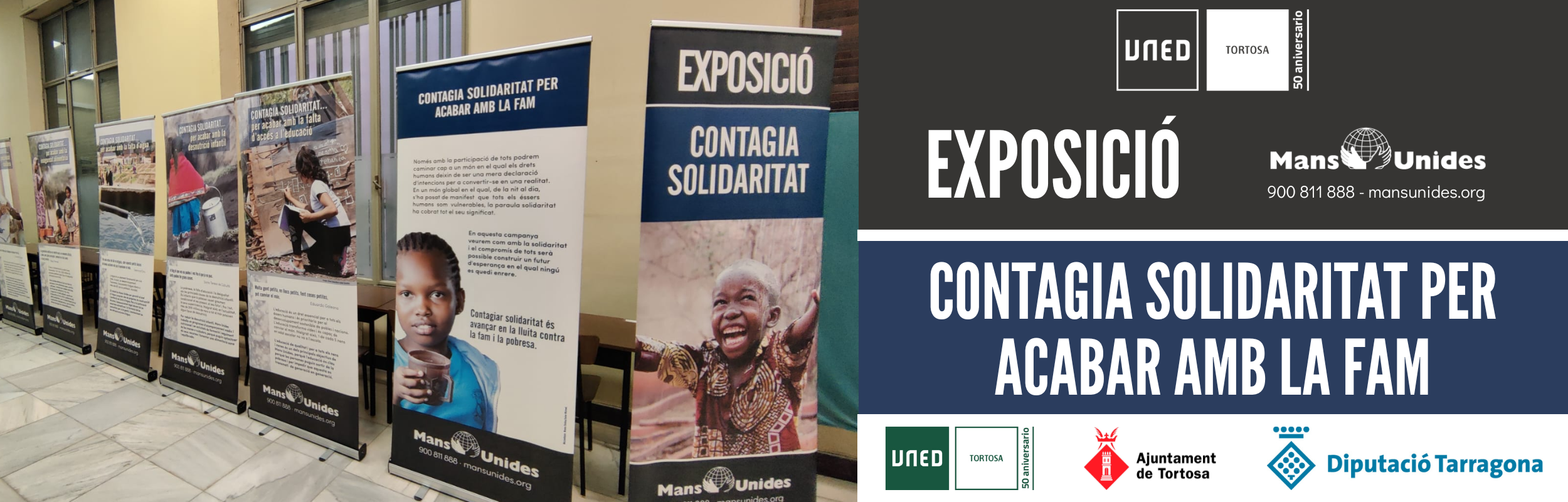 Exposición Contagia Solidaritat