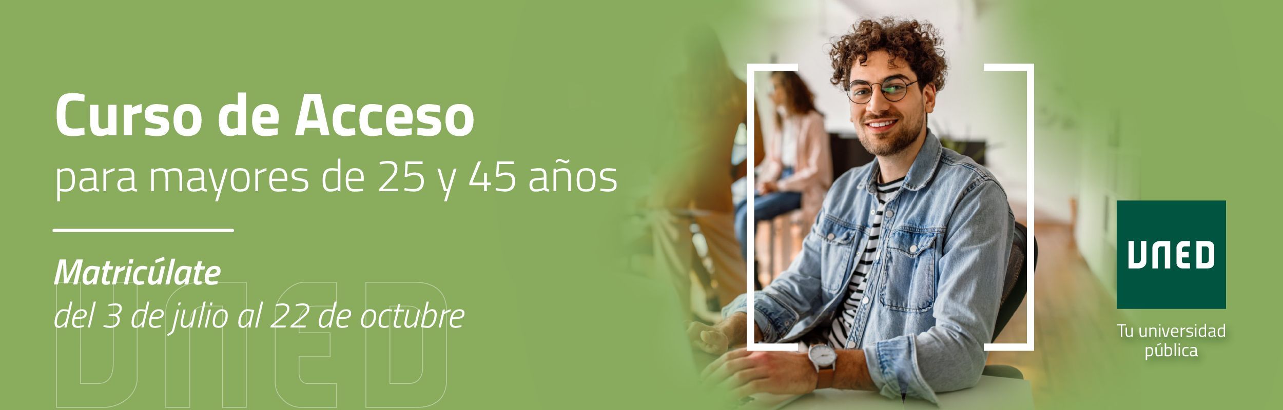Acceso mayores 24 y 45 UNED