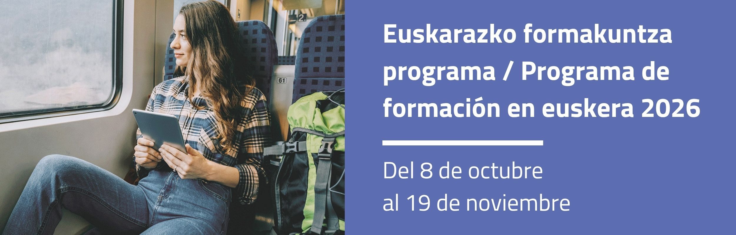 programa de formacion en euskera