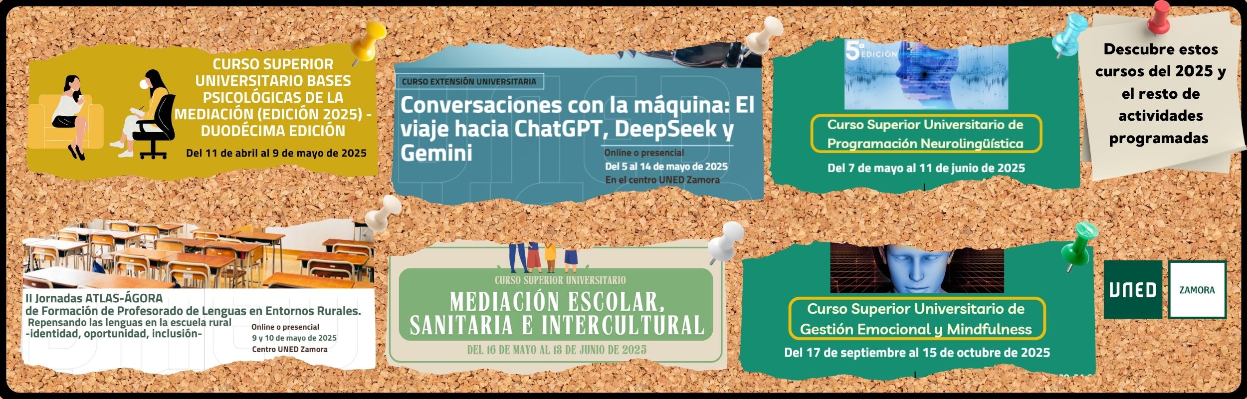 Banner tablón cursos 2025