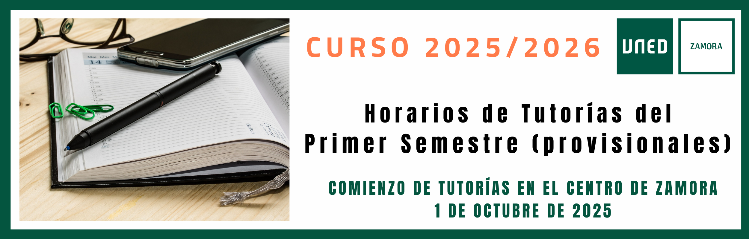 Tutorías Primer Semestre 2025-2026