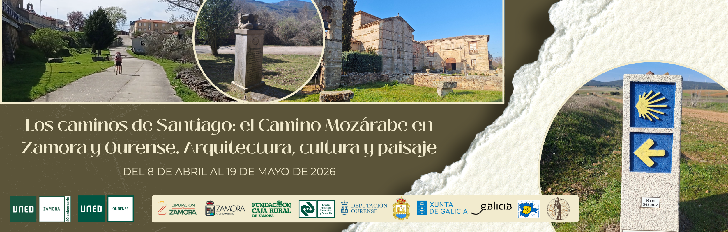 banner camino santiago