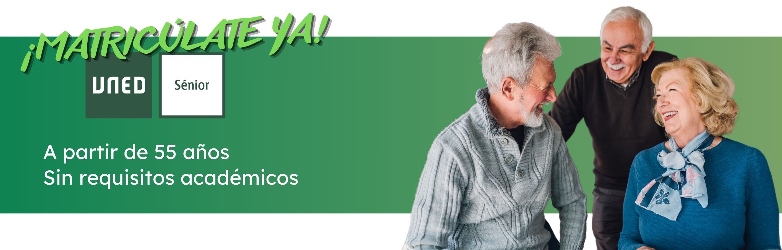 UNED Sénior Matrícula Abierta