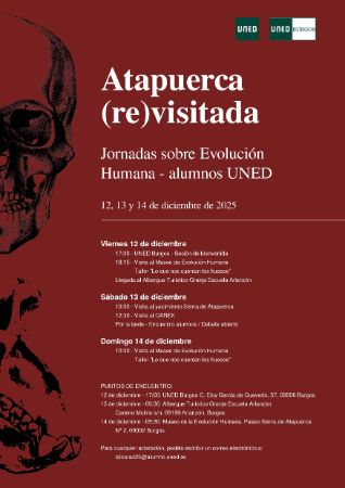 Jornada sobre Evolución Humana 12-13-14 Diciembre 2.025