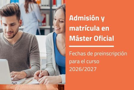 Fechas de preinscripción para el curso 2026/2027