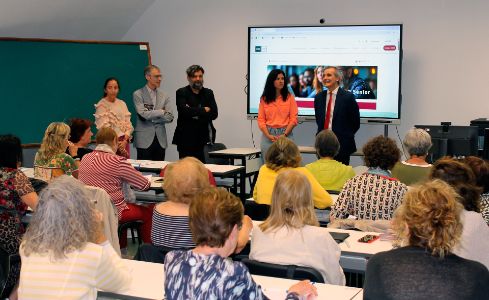 Remedios Zapico Nava, Javier Almuzara, Jorge Alonso Menéndez, Beatriz González Santano y Juan Carlos Menéndez Mato