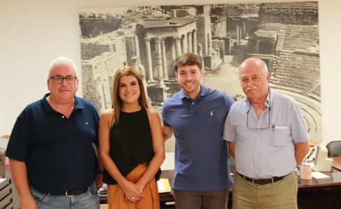 Reunión UNED Mérida - Ayuntamiento Puebla de Alcocer