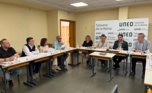 Miembros de la Junta Rectora de UNED Talavera de la Reina
