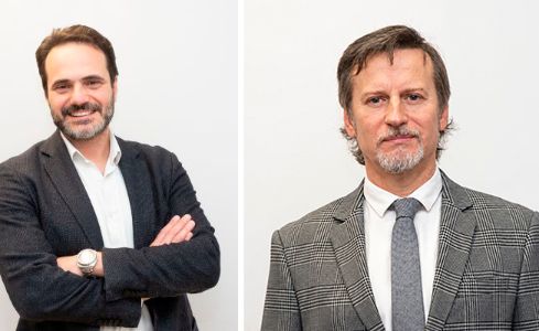 montaje de los dos candidatos a rector