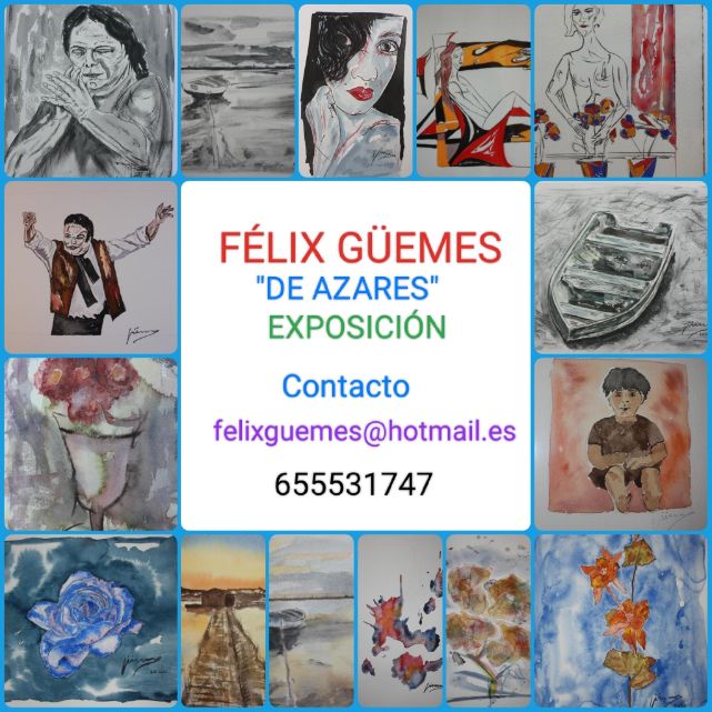 FÉLIX GÜEMES EXPONE SU OBRA "DE AZARES" EN EL CENTRO UNED-SEVILLA