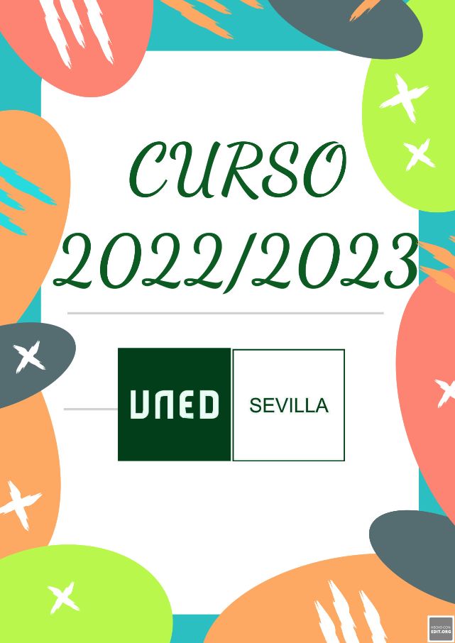 ACTIVIDADES CURSO ACADÉMICO 2022-2023 - UNED- SEVILLA