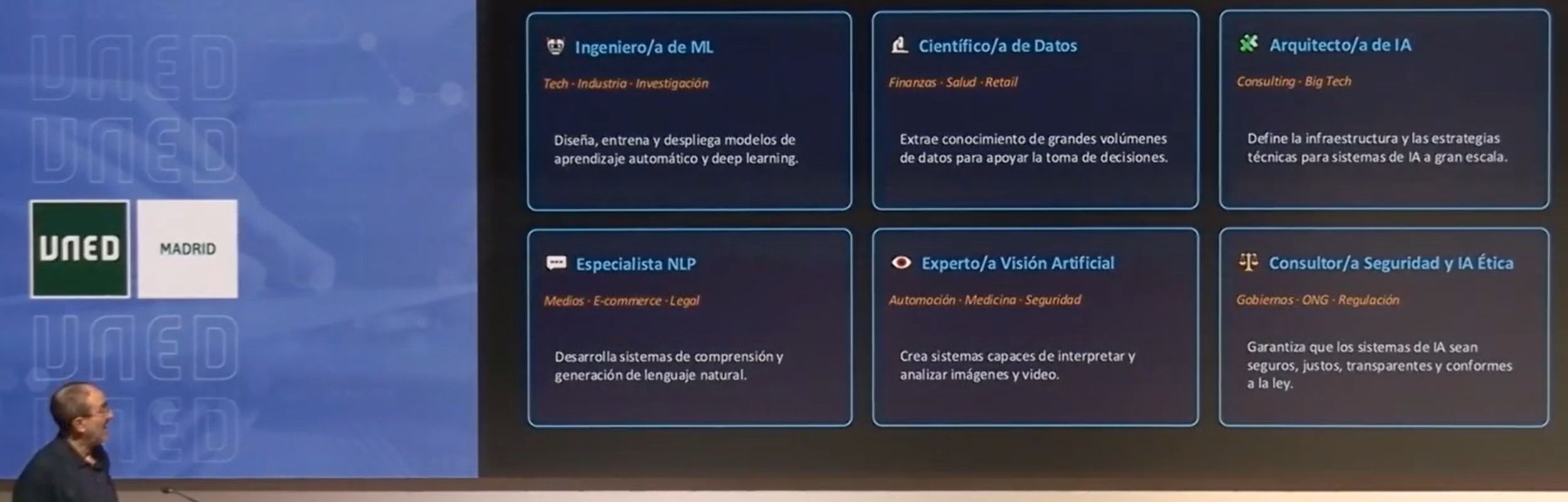 Vídeo de la presentación del Grado en Ingeniería en Inteligencia Artificial