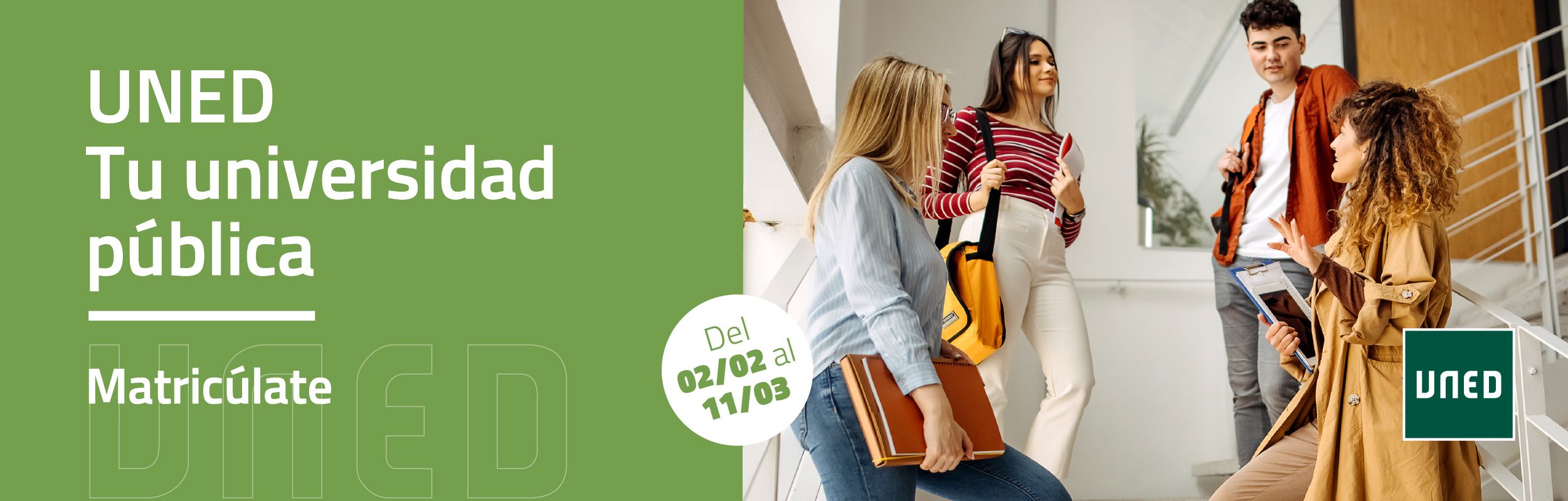 Segundo plazo de matrícula