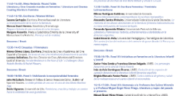 Programa del simposio internacional Humanidades transversales femeninas. Pág-2