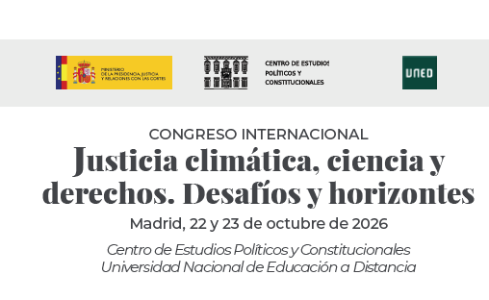 Congreso Justicia climática, ciencia y derechos. Desafíos y horizontes