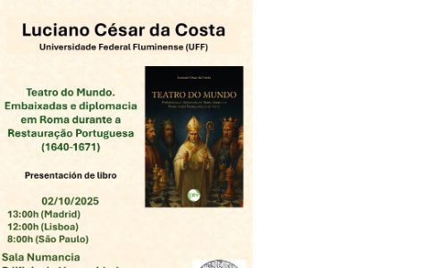 Seminario presentación del libro Teatro do mundo