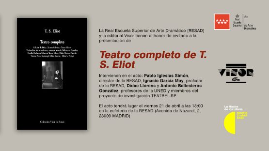 Presentación del libro "T. S. Eliot. Teatro Completo"
