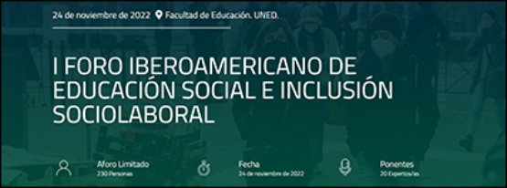 I Foro Iberoamericano de Educación Social e Inclusión Sociolaboral