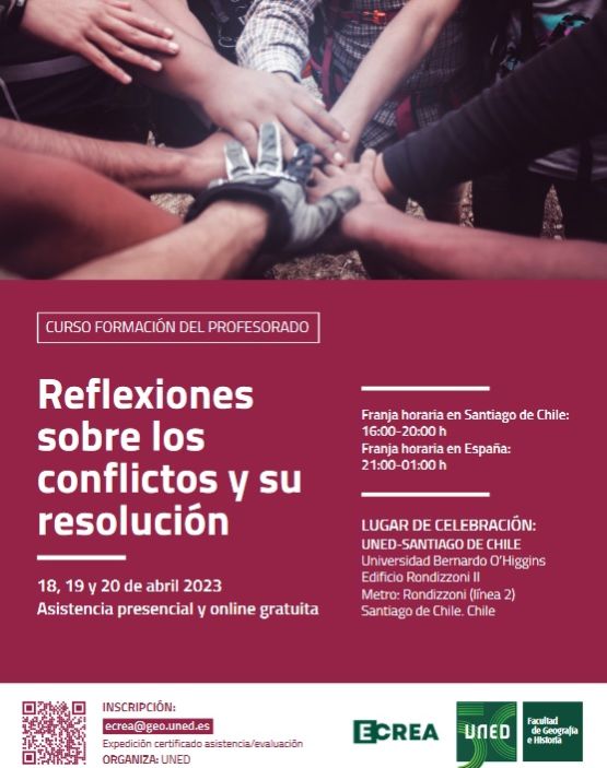 Actividad: Cursos de formación ECREA. Educación conflictos y retos.