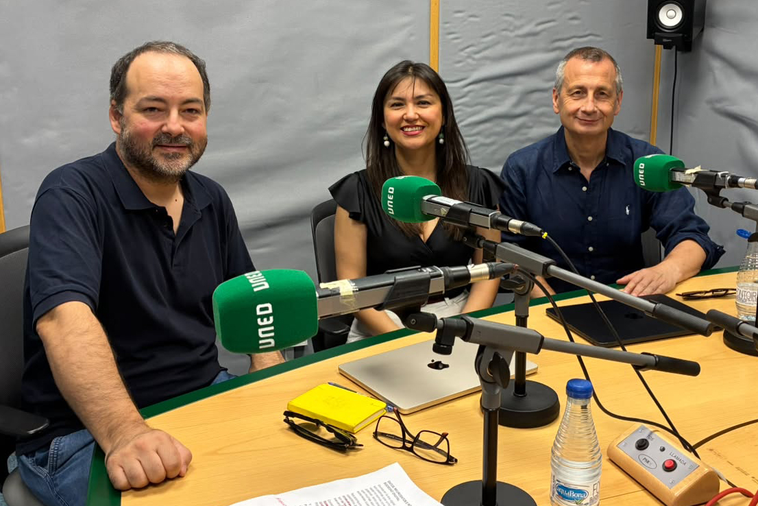 Grabación del programa de radio